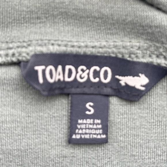 Toad&Co Green Hooded Dress - Picture 6 of 6